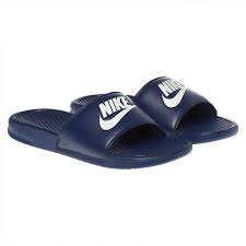 Choose to have both the nike and the swoosh covered with crystals or to have just the swoosh covered. Nike Benassi Swoosh Slides For Men Blue Price In Uae Souq Uae Kanbkam