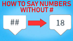How To Say Numbers Without Tags In Roblox Youtube