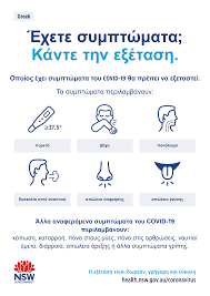 Πως επηρεάστηκε η ποιότητα ζωής τους. Https Www Health Nsw Gov Au Infectious Covid 19 Documents Got Symptoms Get Tested Poster Greek Pdf