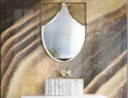 The red finish complements your christmas decor. Home Decor Blogger Luxury Bathrooms