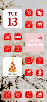 Winter Aesthetic Ios 14 Icons Holiday Iphone App Icon Pack Etsy Christmas Apps Iphone Wallpaper App Iphone Photo App