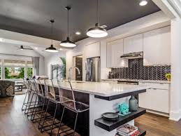 statement with ceiling treatments