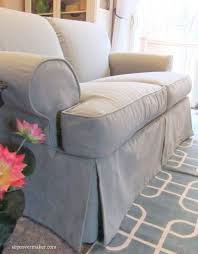 This Cotton Poly Canvas Is Slipcover Perfect It S Weighty Supple And Barely Wrinkles Diy Sofa Cover Diy Couch Cover Slipcovers For Chairs