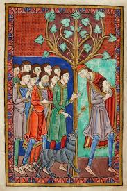 Wolf Carrying Head Of Edmund Miscellany On The Life Of St Edmund England Bury St Edmunds Ca 1130 The M Medieval Tapestry Celtic Art Illumination Art