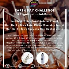 Live sambutan hari kebangsaan selangor 2019. Wcd Kepri Ajak Diet Sampah Di Hari Bumi Kumparan Com