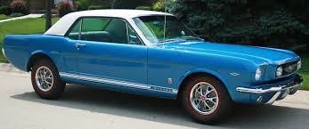 Image result for Sapphire Blue 1966 Mustang