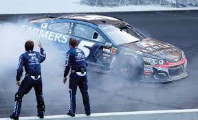 This is really overcast today, that really helped a lot. the monster energy nascar cup series will take the green flag at. Kasey Kahne Ends Victory Drought At Brickyard 400 Arab News