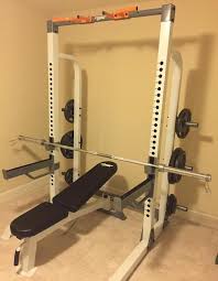 Marcy home gym cage system. Fitness Fitness Gear Pro Half Rack