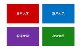 偏差値を都道府県別で学校ごとにまとめました。 学部ごとの偏差値がすぐ見れるようにしました。 ＠アット大学 偏差値 一覧. æ—¥æ±é§'å°‚ã®åºåˆ—ã‚'é †ä½ã«ã™ã‚‹ã¨ ãƒ©ãƒ³ã‚­ãƒ³ã‚°ã«ã—ã¦ã¿ãŸ ãŸãã¿ã£ã