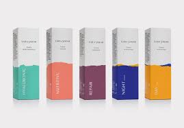 We Love The Colorful Yet Sophisticated Look Of This Cosmetics Brand Skincare Packaging Cosmetic Packaging Design Cosmetics Brands