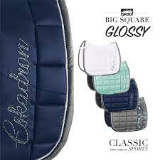 Shine Bright With The New Big Square Glossy Whether Competition Or Training This Saddle Cloth Is A Real Eye Catcher Equestrian Style Glossy Dressage