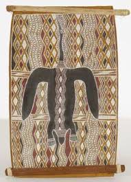 Gawarrin Gumana Yirrkala Bark Painting Indigenous Australian Art Aboriginal Art Australian Art