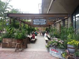 Luckily The Independence Beer Garden Has Contingences In Place For Just Such An Occasion Description Beer Garden Ideas Independence Beer Garden Unique Gardens