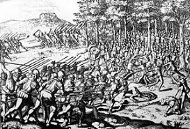 El gobernador pedro de valdivia fue ejecutado el 25 de diciembre de 1553, y con él los cincuenta hombres que le habían acompañado hasta tucapel. Batalla De Peteroa La Guia De Historia