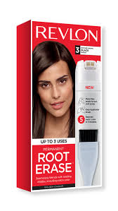 Black and cherry red pink long hair curls. Root Erase Permanent Root Touch Up Hair Color Revlon