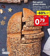 Offre Pain Special Graines Cereales Chez Lidl