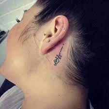 Behind The Ear Tattoo 70 Different Ideas To Get Inspired Eartattoos Eartattoo Ear Ea Behind The Ear Tattoos Behind The Ear Tattoo Behind Ear Tattoos