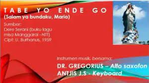 TABE YO ENDE GO (Dere Serani) II Instrumen Saxofon II DR. Gregorius feat  Antjis JS - YouTube