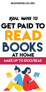 Get Paid To Read Books At Home Make Up To 100 Per Read Online Jobs For Moms Jobs For Teens Book Editing