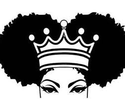 Nubian Queen African Queen Black Pride Tattoos Black Women Nubian Princess Queen Afro Hair Beautiful African Etsy Black Woman Silhouette Black Art Painting Queen Drawing