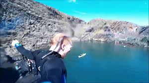 Cliff Jumping Blue Lagoon Abereiddy July 2015 Youtube