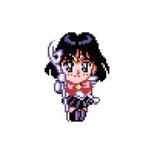 Bishoujo Senshi Sailor Moon S Kurukkurin Rom Sailor Saturn Sailor Moon Cross Stitch Pattern Moon Cross Stitch Sailor Moon Cross Stitch Patterns