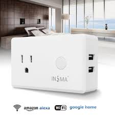 Save 25% on mohoo 50w flexible solar panel when you purchase 1 or more mohoo 30a solar charge controller! Buy Insma Dual Usb Smart Wifi Us Plug Socket Timer App For Echo Alexa Google Home At Affordable Prices Price 10 Usd Free Shipping Real Reviews With Photos Joom
