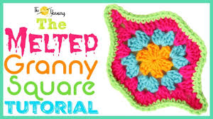 Melted Granny Square Crochet Tutorial Granny Square Crochet Tutorial Youtube Granny Square Crochet This granny square pattern is a variation on the classic crochet granny square. pinterest