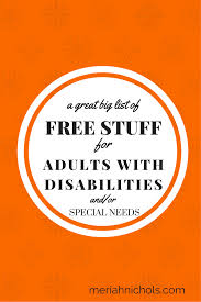Free Stuff For Adults With Disabilities Developmental Disabilities Activities Disability Disabilities Activities