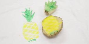 Block Printing with Root Vegetables Workshop