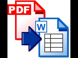 Copy Pdf Tables To Word File Youtube