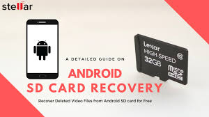 Sep 08, 2020 · step 4: How To Recover Deleted Videos From Android Sd Card For Free Stellar