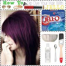 How To Dip Dye Your Hair With Jello Diy Hair Dye Kool Aid Hair Dipped Hair