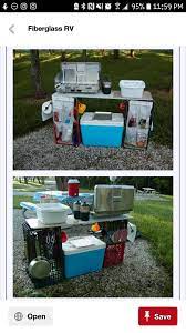 Camp Kitchen Setup Probably Not Like This Though Because Of The Raccoons E Erywhere Camping Kitchen Set Up Camping Kitchen Set Kitchen Set Up
