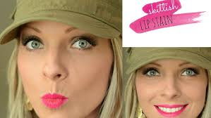 Younique Lip Stain in Skittish! Kiss Proof!