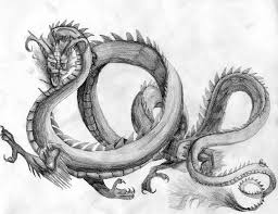 Dragon drawing simple the best simple dragon drawing ideas dragon. Cool Dragon Drawing Wallpaper