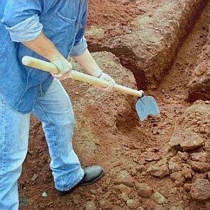 Trench digging