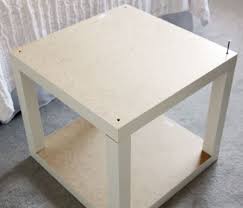Iheart Organizing A Happy Accident Side Table Ikea Lack Side Table Home Diy Ikea Lack Table