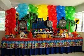 Themed Thomas The Train Birthday Party Ideas For Toddlers Mytotalnet Com Thomas And Friends Children Parties Decoration Thomas Birthday Parties Thomas Birthday 4th Birthday Parties