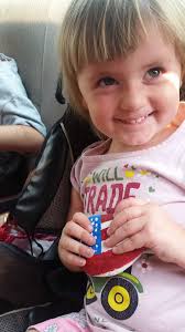 Found a painted rock at Albanese, starting a road trip cross-city rock share