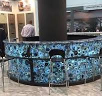 Blue Onyx Agate Stone For Coffee Table Marble Top ...