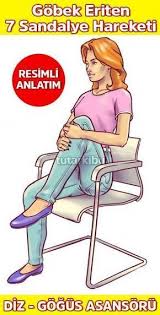 Gobek Eriten 7 Sandalye Hareketi Karin Egzersizleri Kolay Egzersiz Evde Egzersiz