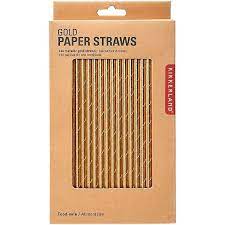 High quality√us stock√fast shipping√top us seller√. Gold Paper Straws Paper Source