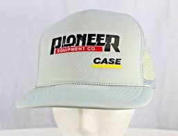 Pioneer Equipment Co Case Trucker Style Hat Gray Snapback Thecatalinacap Baseballcap Casual Cap Grey Snapback Casual Hat