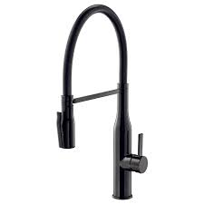 TOLLSJÖN Kuhinj miješalica za vodu/tuš, crna polirani metal - IKEA