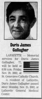 Duris James “Jim” Gallagher (1925-2002)