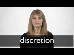 Discretion Definition And Meaning Collins English Dictionary