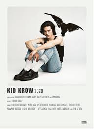 Alternative Minimalist Polaroid Album Poster Kid Krow Conan Gray In 2020 Conan Gray Minimalist Music Vintage Music Posters