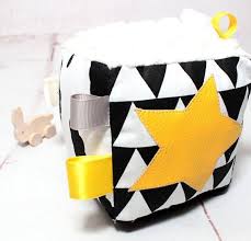 Black And White Baby Toys Etsy Black And White Sensory Baby Toy Fabric Baby Blocks Etsy Baby Sensory Toys Activity Cube Baby Montessori Baby Toys