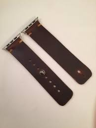 Apple Watch Band Chestnut Brown Horween Chromexcel Leather Etsy Apple Watch Bands Watch Bands Apple Watch